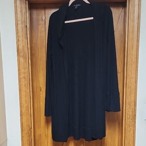 Athleta Black Open Front Cardigan size Medium